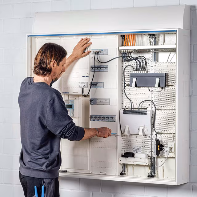 Saubere Elektroinstallation